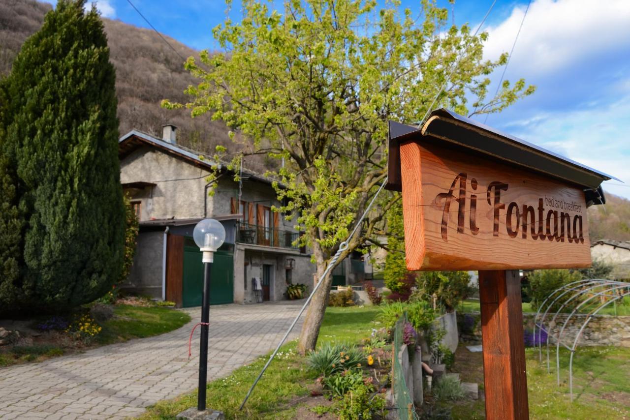 Bed&Breakfast Ai Fontana Villar Pellice Exterior foto